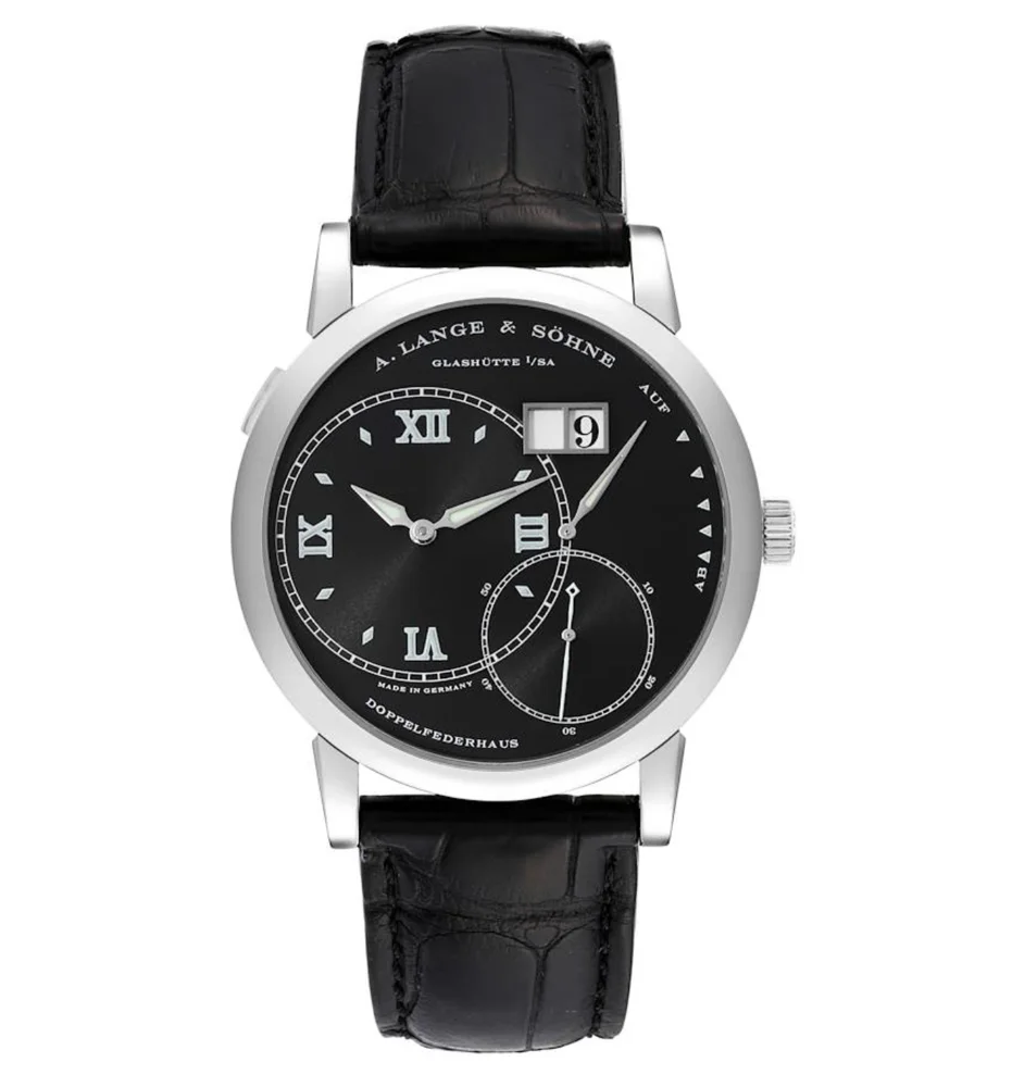 A. Lange & Söhne 1 Luminous White Gold Box & Papers 2012